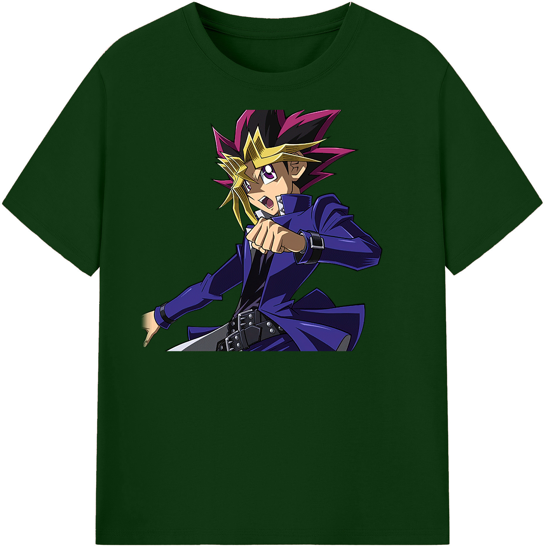 （画像用） 遊☆戯☆王 Yu-Gi-Oh! 綿100％半袖Tシャツ（フロントプリント）